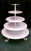 Rental store for CUPCAKE STAND 5 TIER WHITE in Burnsville MN