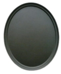 Rental store for Tray, Serving 27  Oval Black Plastic in Burnsville MN