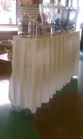 Rental store for BARTOP SKIRTING - WHITE in Burnsville MN