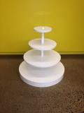 Rental store for CUPCAKE STAND 4 TIER WHITE in Burnsville MN